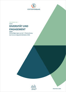 Cover des Memopapiers "Diversität und Engagement" Cover des Memopapiers "Diversität und Engagement"