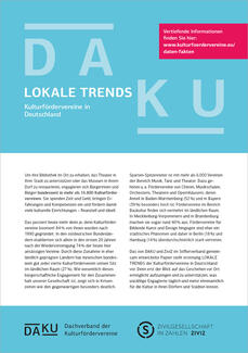 Kulturfördervereine in Deutschland: Lokale Trends