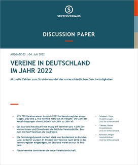 Vereine in Deutschland 2022 (Cover)
